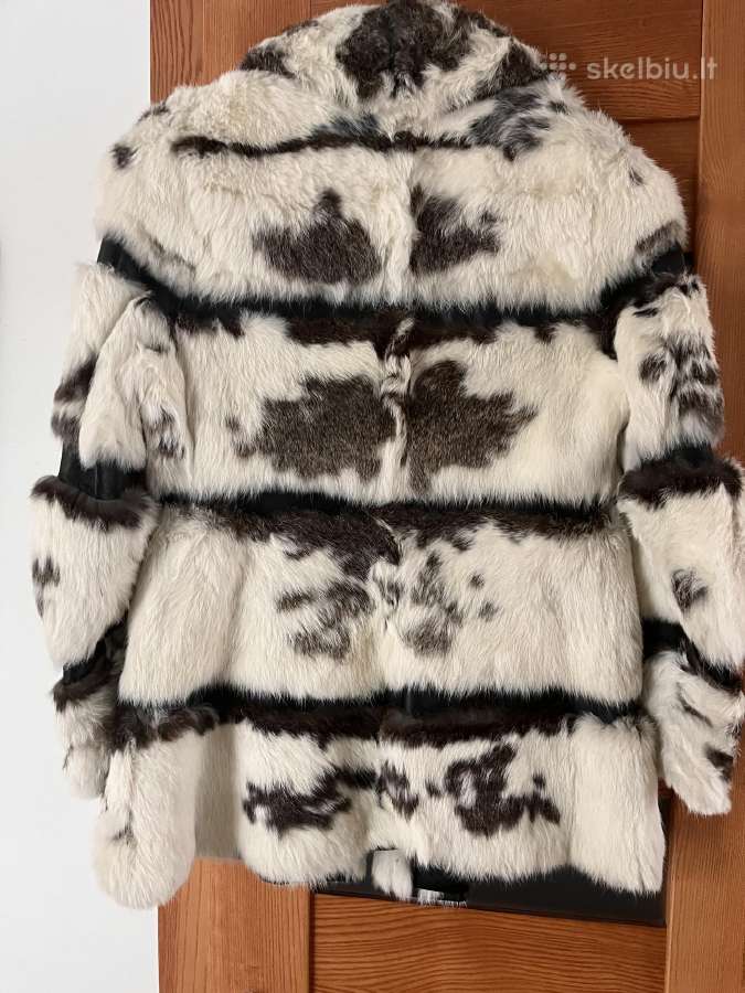 Vintage triušio kailinukai S dydis - nuotraukos Nr. 4