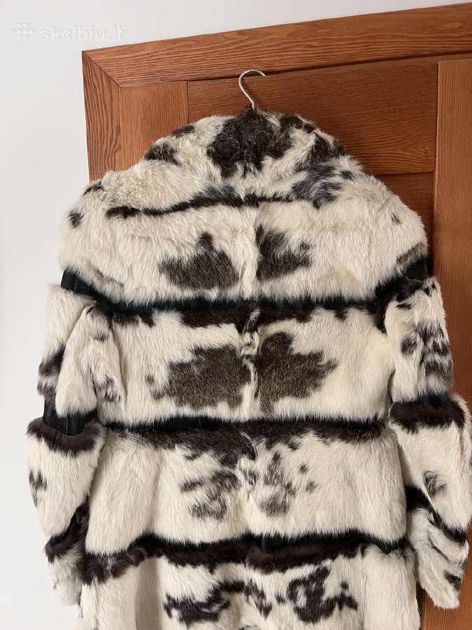 Vintage triušio kailinukai S dydis - nuotraukos Nr. 5