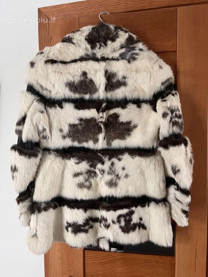 Vintage triušio kailinukai S dydis - nuotraukos Nr. 6