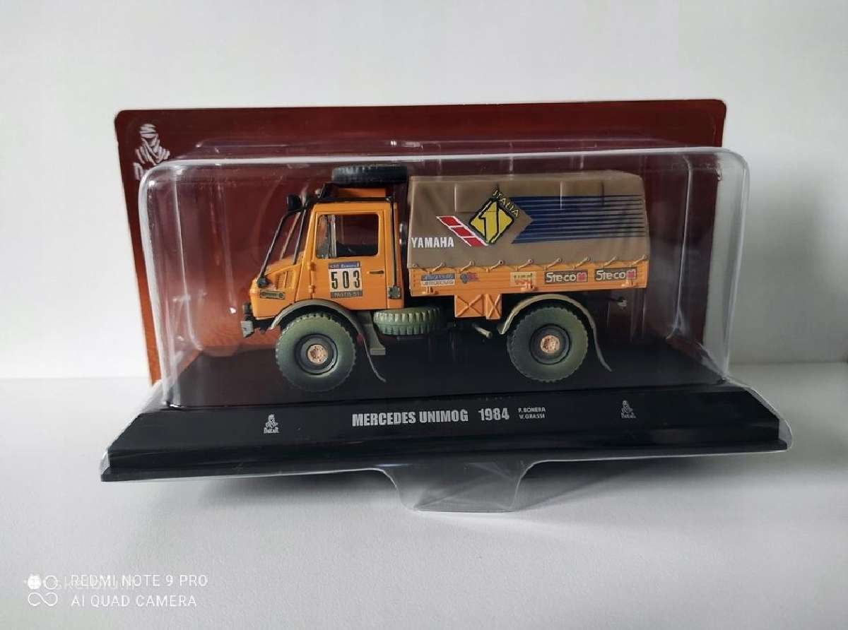 Mercedes Unimog Paris-dakar