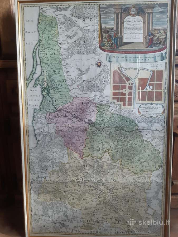 Senas žemėlapis - nuotraukos Nr. 5