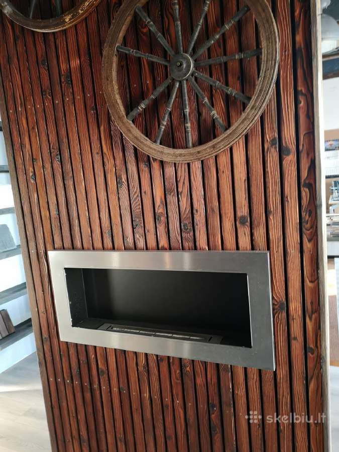 Deginta mediena (Shou Sugi Ban) Skalūno plokštelės - nuotraukos Nr. 7