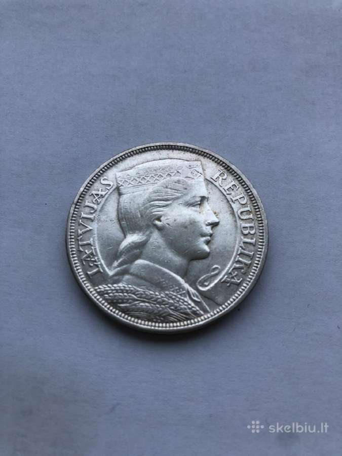 Latvijos sidabro moneta