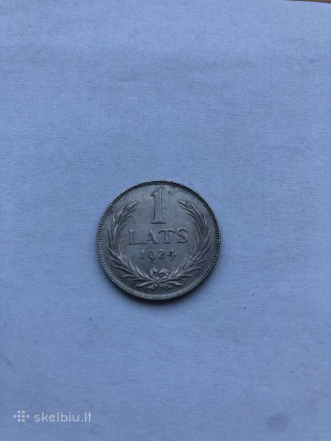 Latvijos sidabro moneta