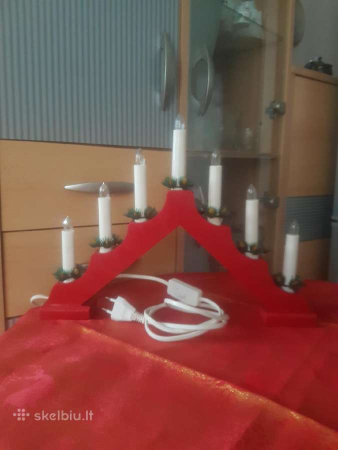 Kaledines dekoracijos zvakides lėkštės - nuotraukos Nr. 2