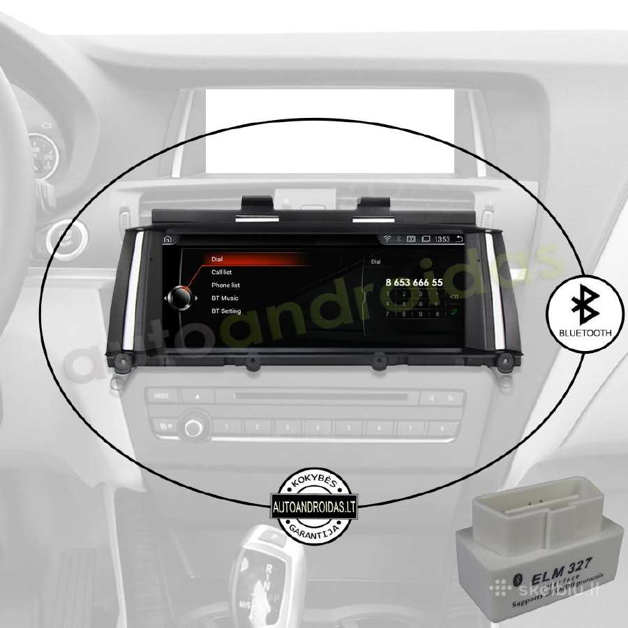 Bmw X3 F25 X4 F26 2011-17 Android multimedia GPS - nuotraukos Nr. 5
