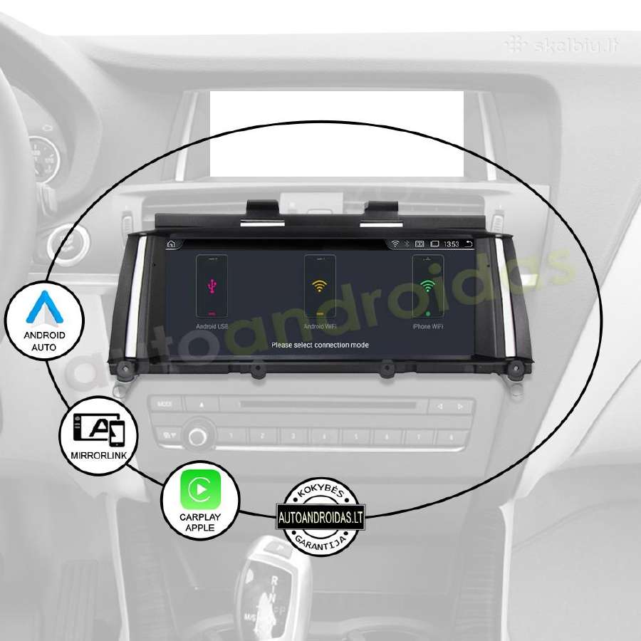 Bmw X3 F25 X4 F26 2011-17 Android multimedia GPS - nuotraukos Nr. 10