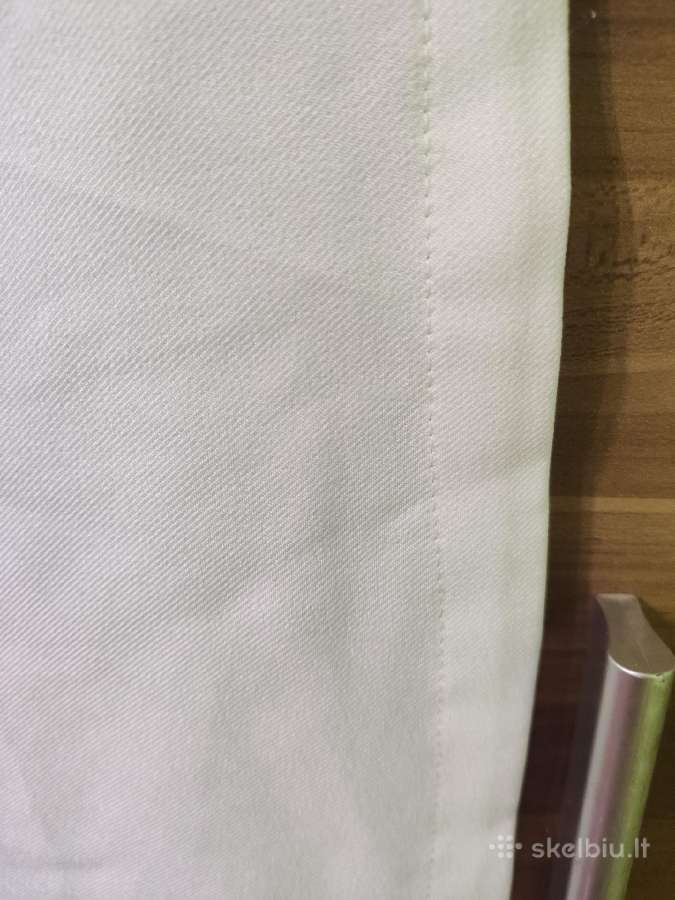 Balta staltiesė didelė 140/234 cm - nuotraukos Nr. 3