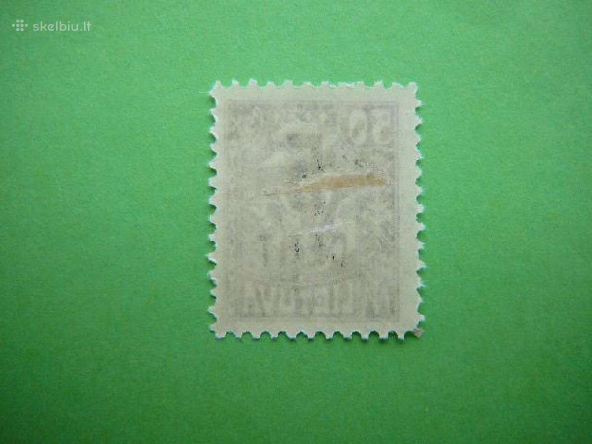 Lietuva 1922 5/50 svarus lit162sp - nuotraukos Nr. 2