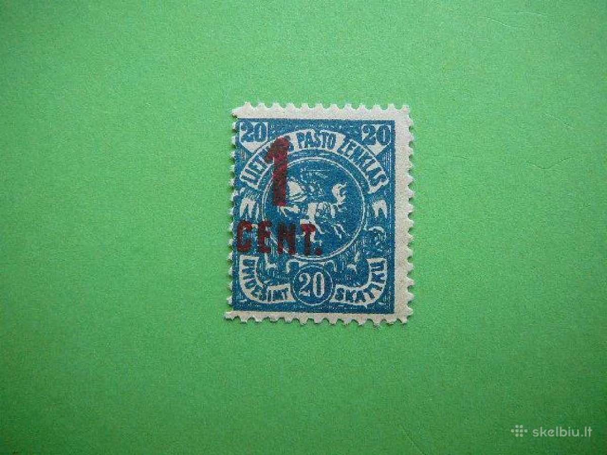 Lietuva 1922 1/20 Owz svarus lit143sb