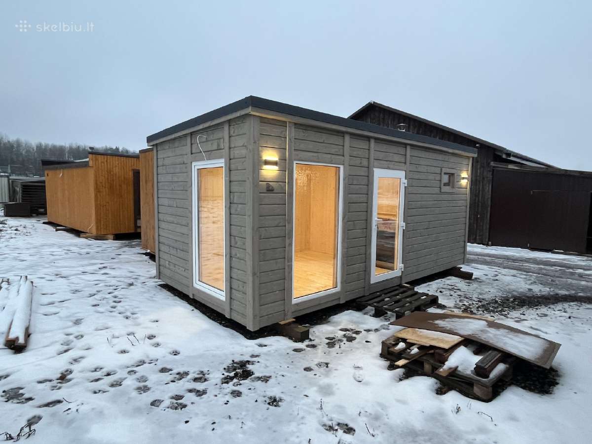 Karkasine pirtis sauna - nuotraukos Nr. 2