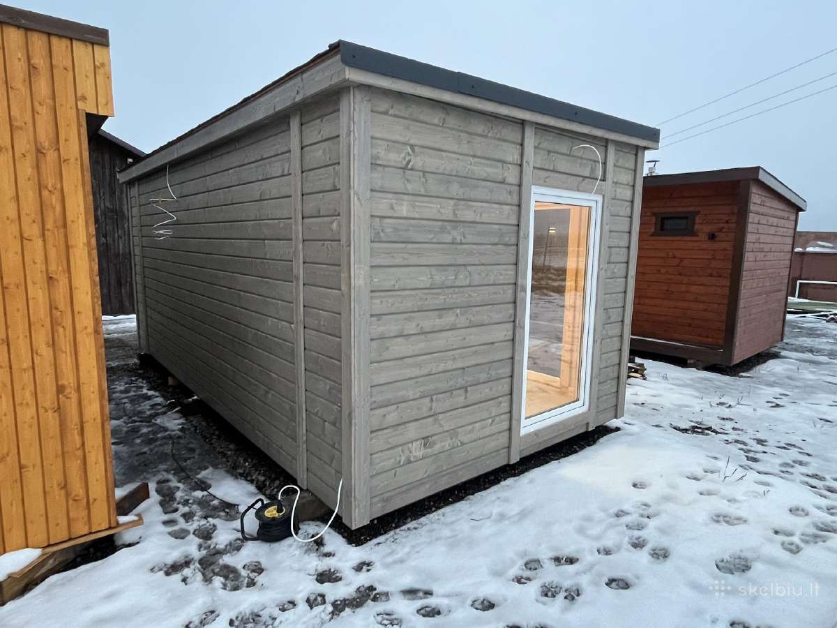 Karkasine pirtis sauna - nuotraukos Nr. 4
