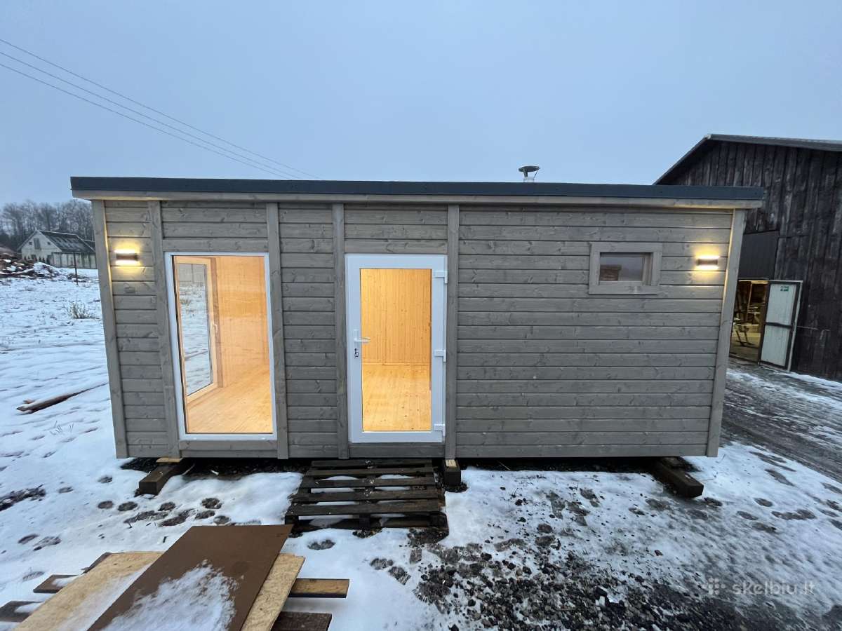 Karkasine pirtis sauna - nuotraukos Nr. 9