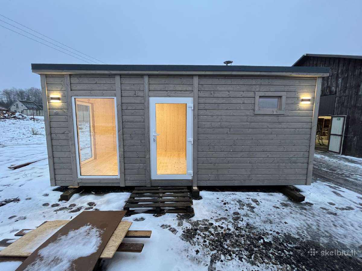 Karkasine pirtis sauna - nuotraukos Nr. 11