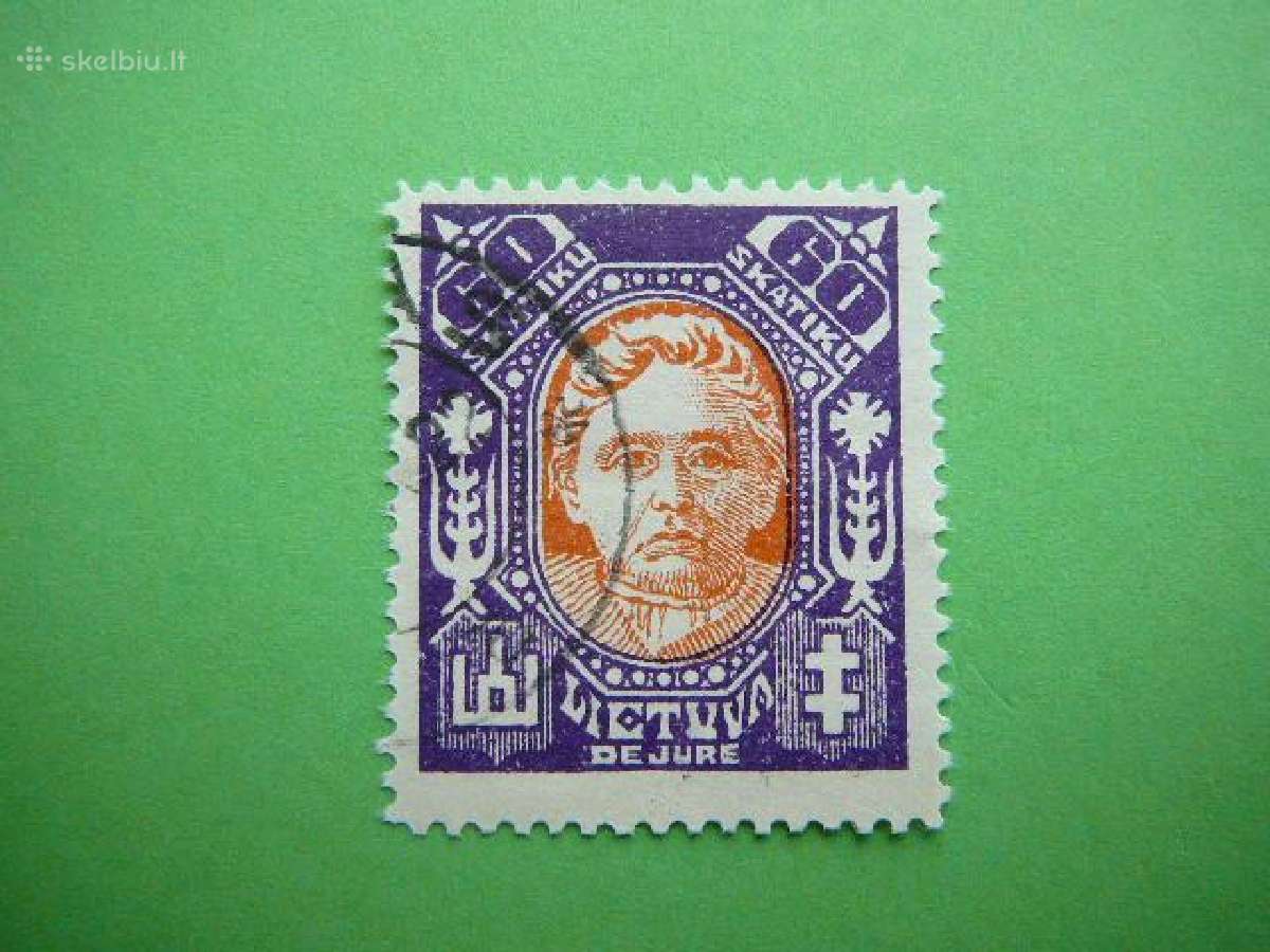 Lietuva 1922 De Jure G. P. - Bite antsp. lit129a