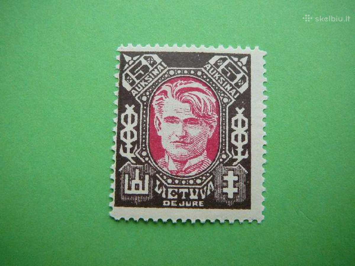 Lietuva 1922 De Jure K. Grinius Mlh lit134sp