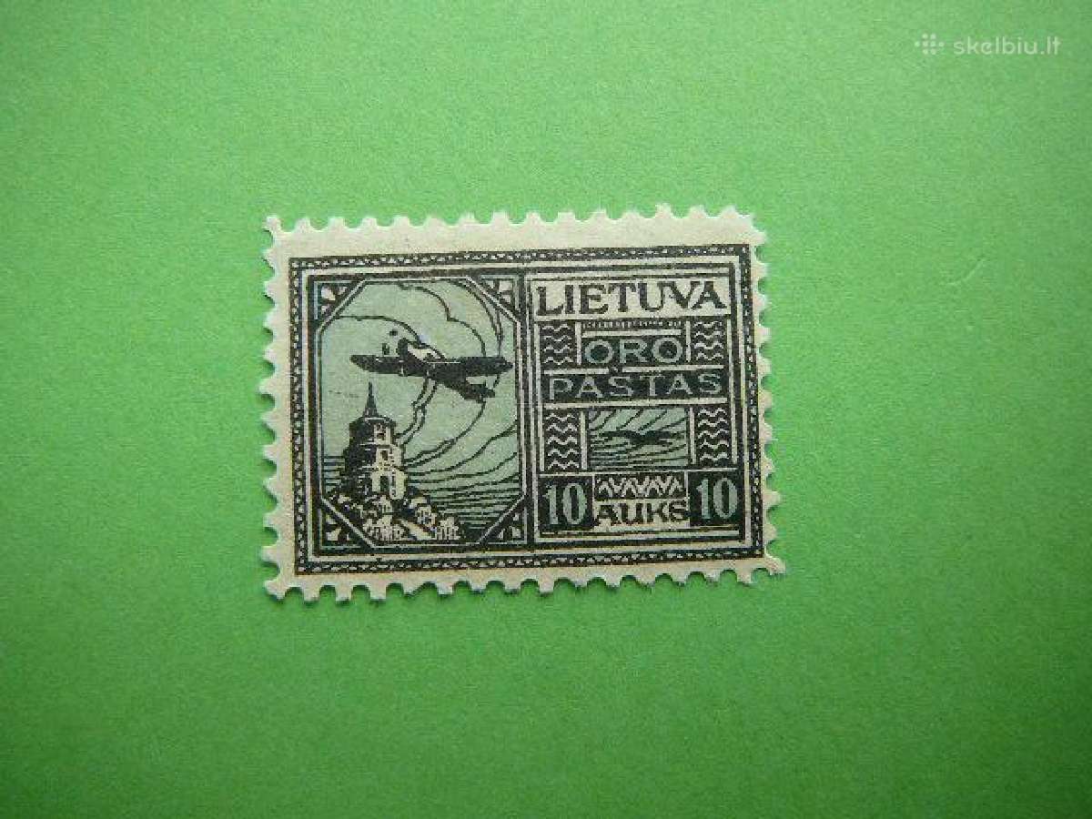Lietuva 1922 Lektuvai 10a Mlh lit123sp