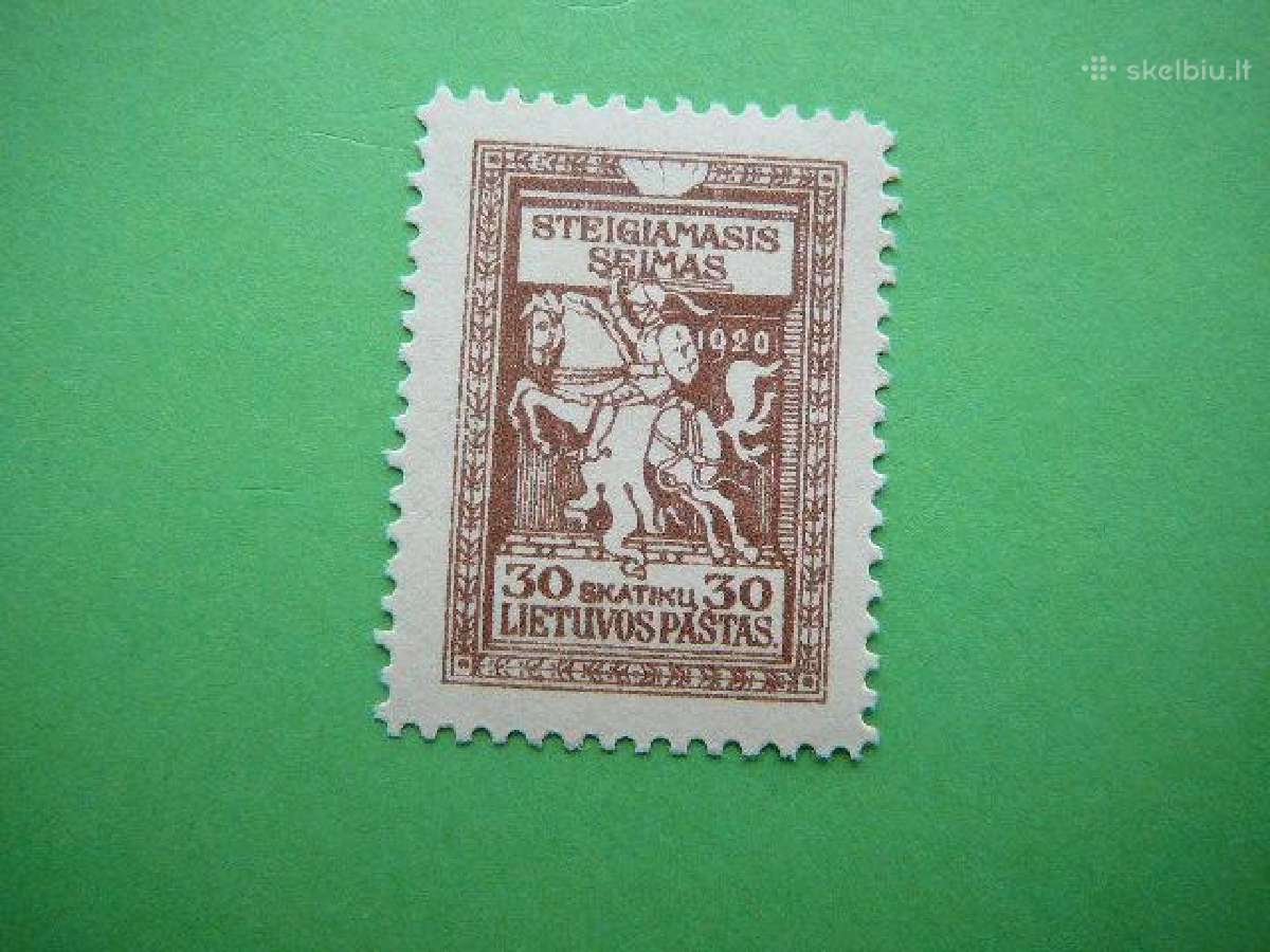 Lietuva 1920 Seimas Mlh lit79sp