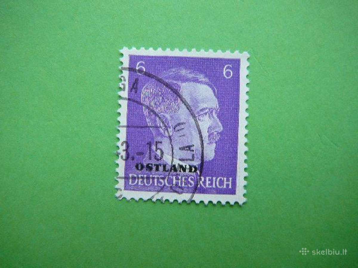 Ostland Vokietija - Lietuva 1941 (6) antsp ost05a