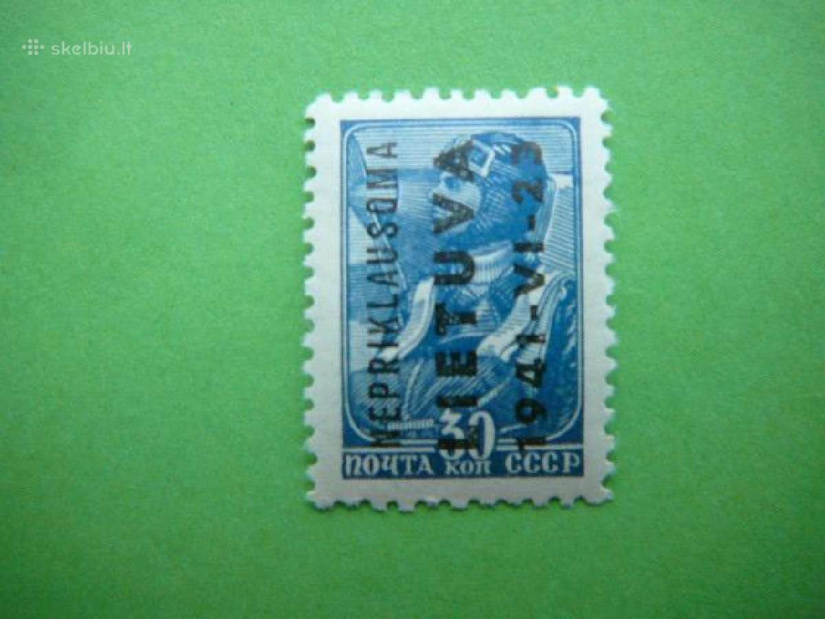 Lietuva 1941 Nepriklausoma Lietuva 30kap np06sl
