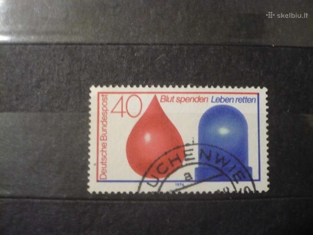 1974 m. Kraujo donoro byla