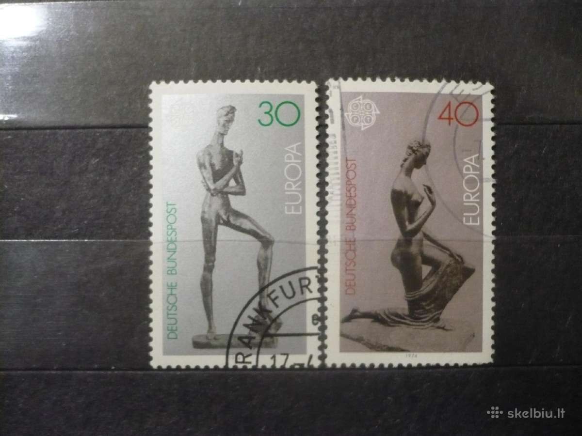 1974 Europa pašto ženklai – skulptūros