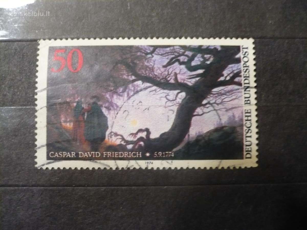 1974 m. 200-osios tapytojo Kasparo Davido Friedric