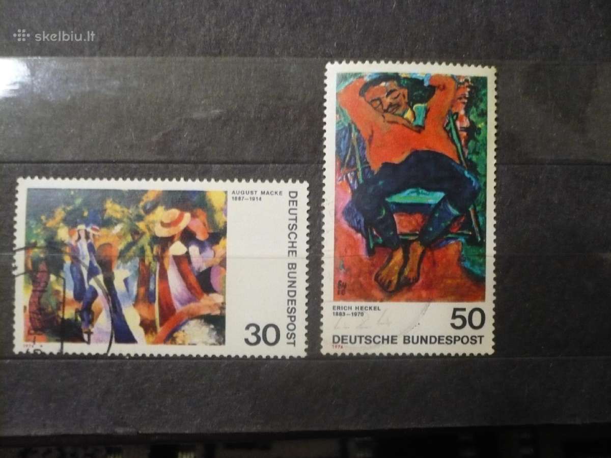 1974 tapyba – vokiečių ekspresionistai