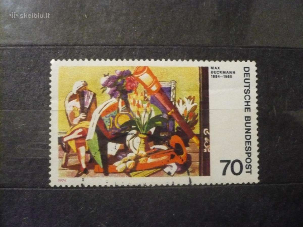 1974 tapyba – vokiečių ekspresionistas