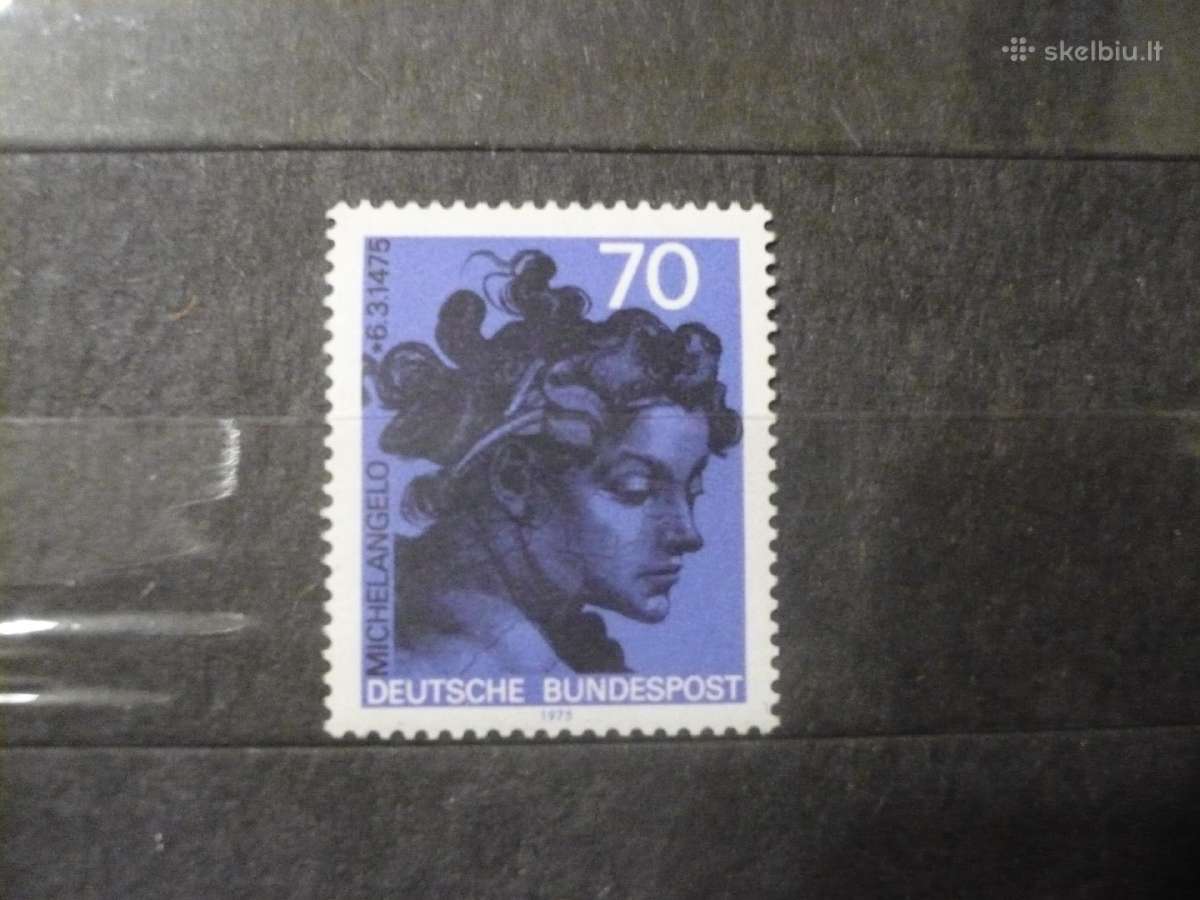 1975 m. 500-osios menininko Michelangelo Buonarrot