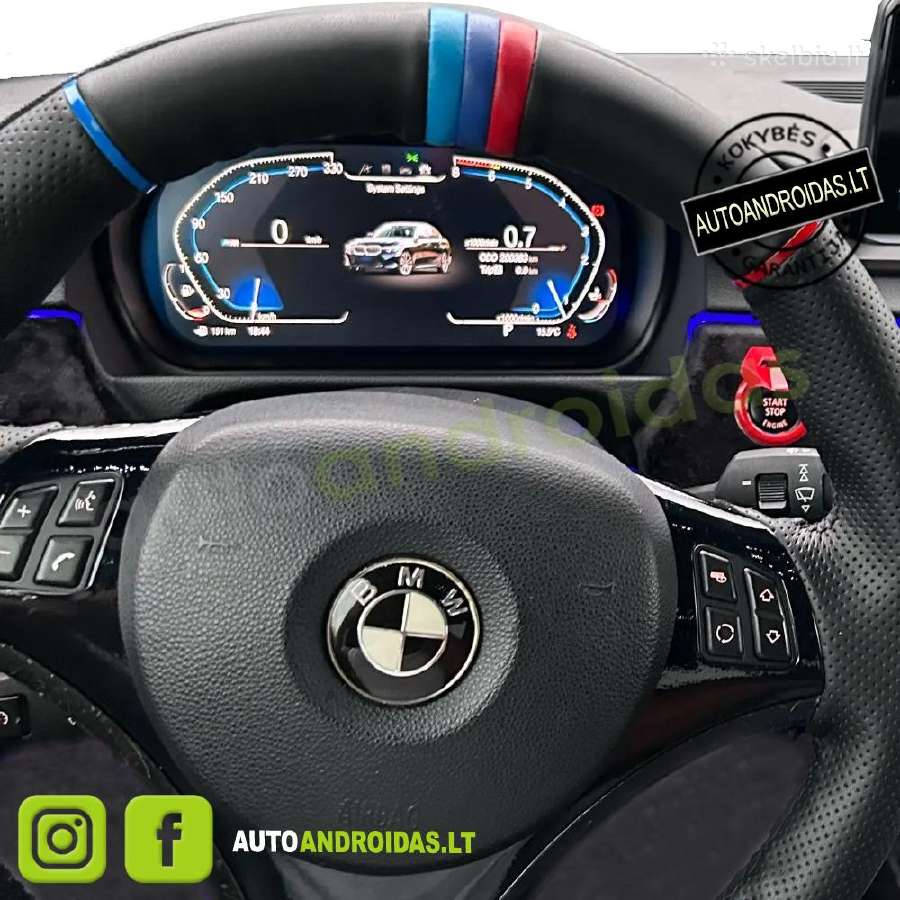 Bmw 3 E90 E91 E92 E93 2004-12 LCD spidometras