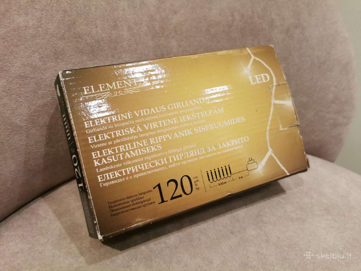 Kalėdinė girlianda 120 lempučių