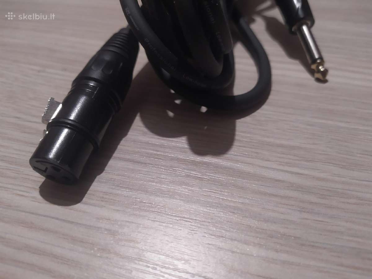Mikrofono laidas Xlr - 6,3mm - nuotraukos Nr. 2