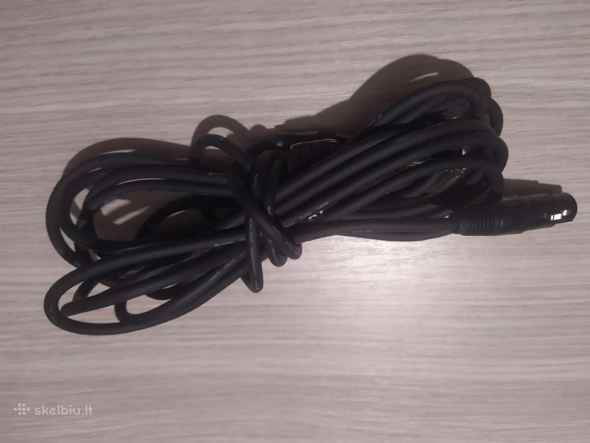 Mikrofono laidas Xlr - 6,3mm - nuotraukos Nr. 3