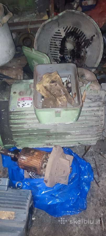18 .5kw 1400 apsukų 520€ 30 kw 1400apsuku 620€ fla - nuotraukos Nr. 5