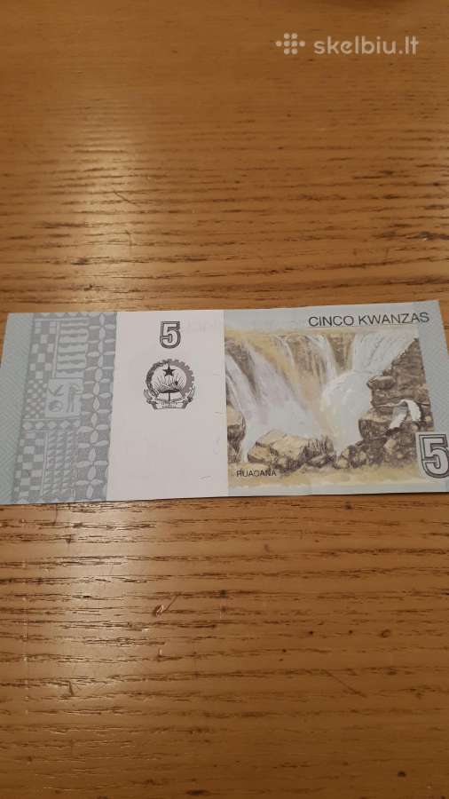 Angola 5 Kvanzos 2012m. Unc - nuotraukos Nr. 2