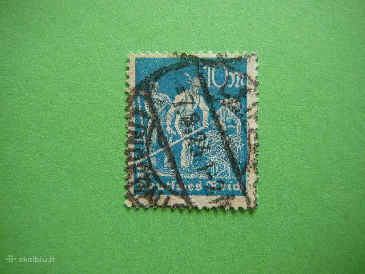 Standartai Vokietija 1922 (10m) antsp. wz2 vkt239a