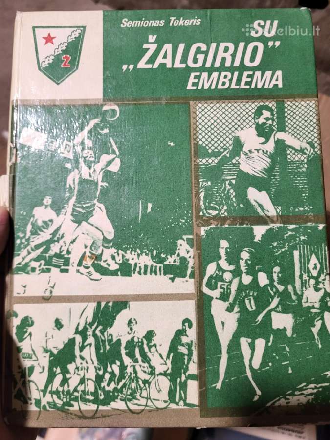 Knyga "Su Žalgirio emblema" su V. Chomičiaus paraš