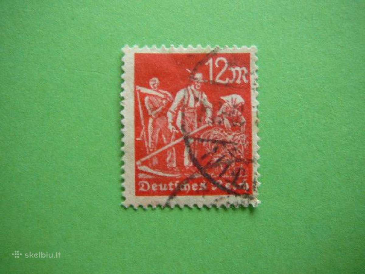 Standartai Vokietija 1922 (12m) antsp. wz2 vkt240a