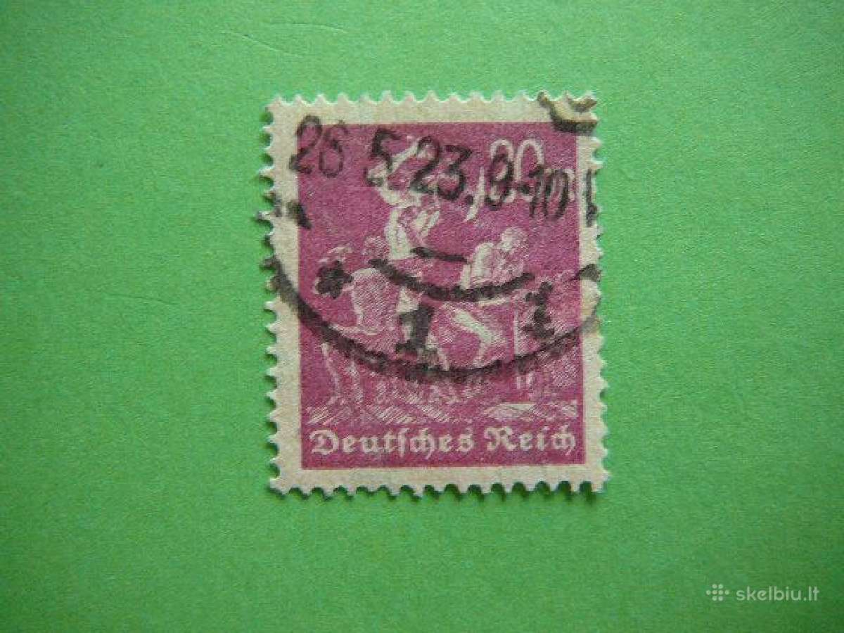 Standartai Vokietija 1922 (20m) antsp. wz2 vkt241a