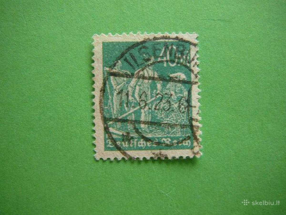 Standartai Vokietija 1922 (40m) antsp. wz2 vkt244a