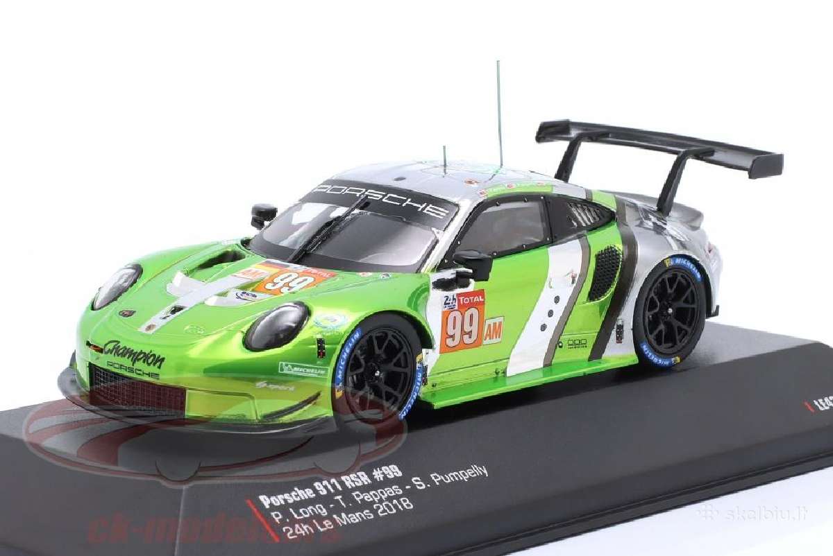 Porsche 911 Rsr #99 24h Lemans 2018 1/43 Ixo