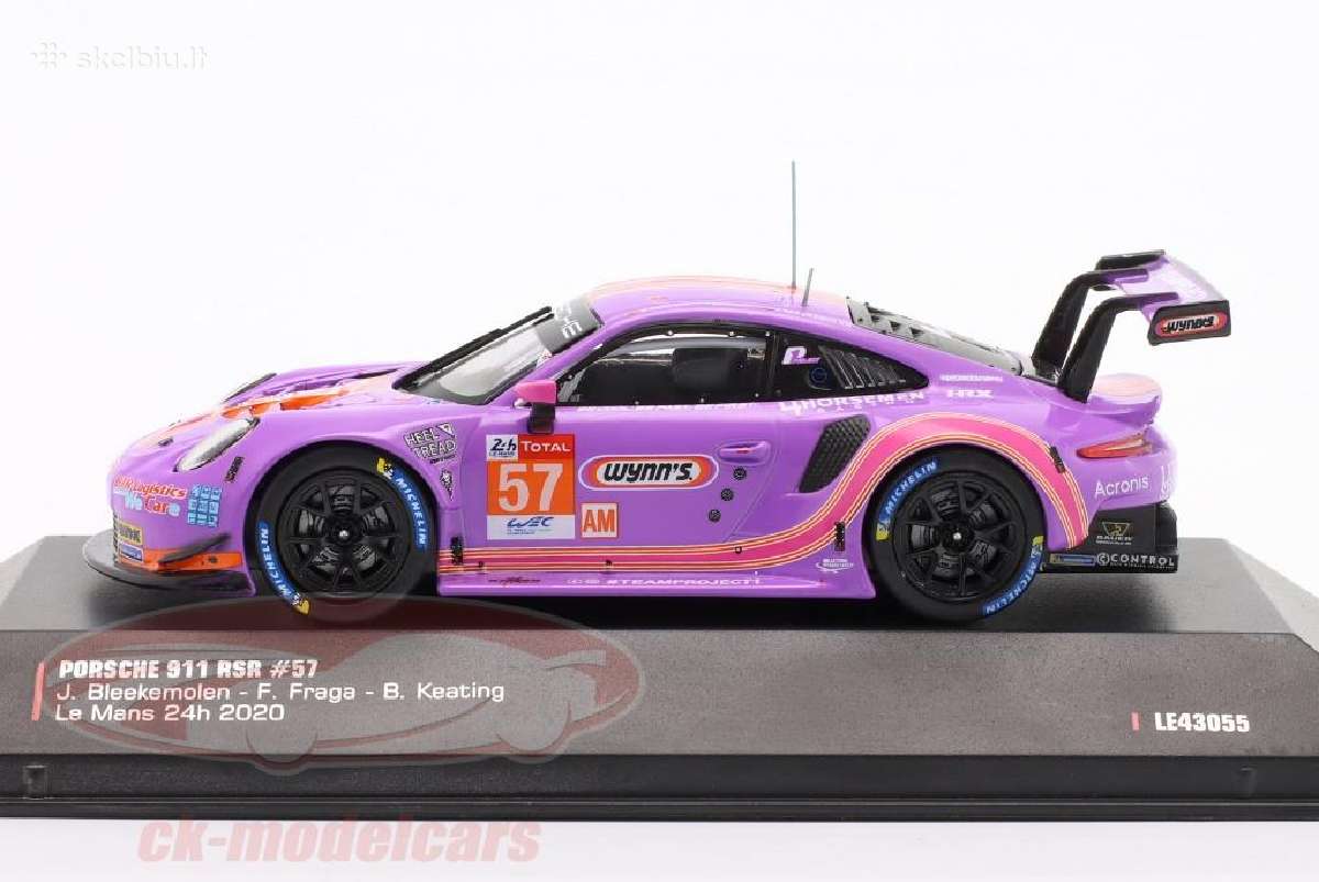 Porsche 911 Rsr #57 24h Lemans 2020 1/43 Ixo - nuotraukos Nr. 3