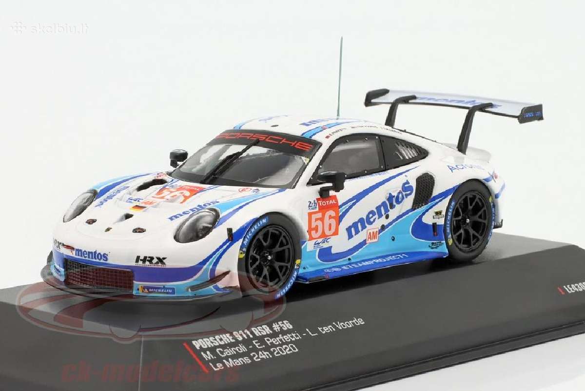 Porsche 911 Rsr #56 24h Lemans 2020 1/43 Ixo