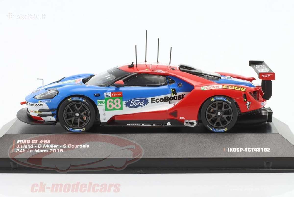 Ford Gt #68 24h Lemans 2019, 1/43 Ixo - nuotraukos Nr. 3
