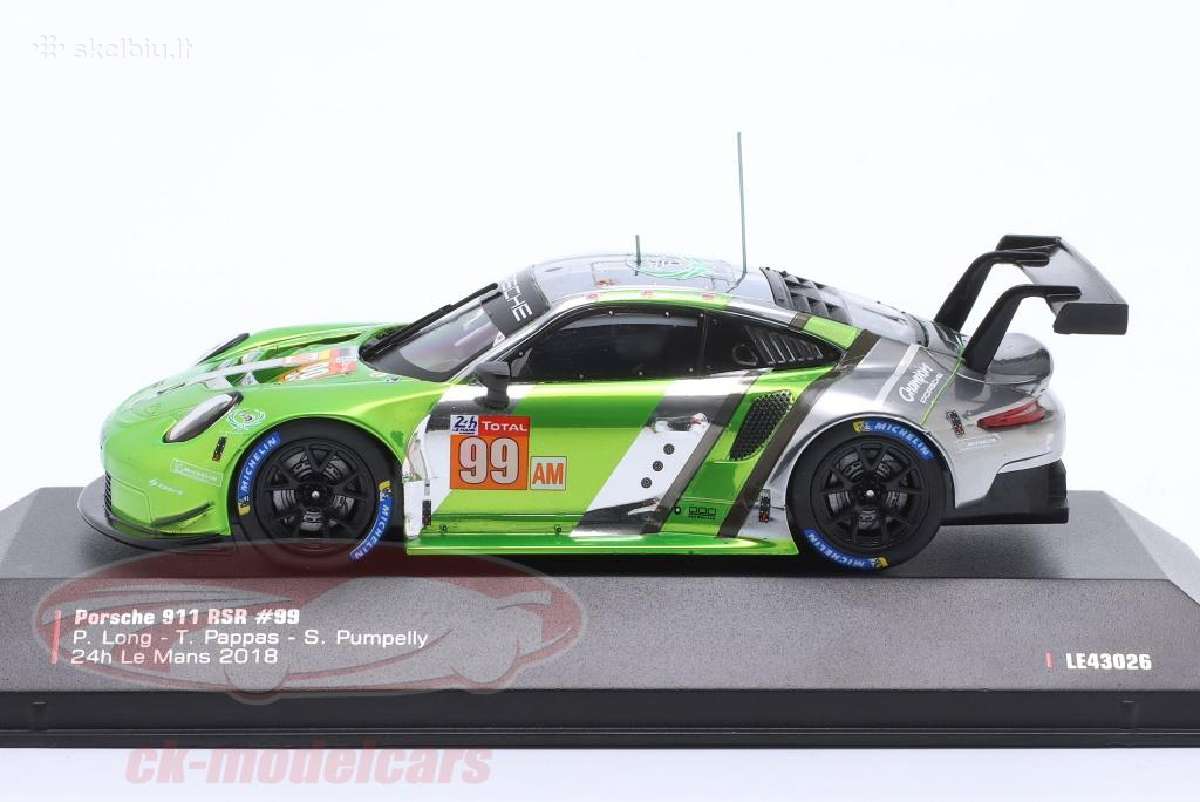 Porsche 911 Rsr #99 24h Lemans 2018, 1/43, Ixo - nuotraukos Nr. 3