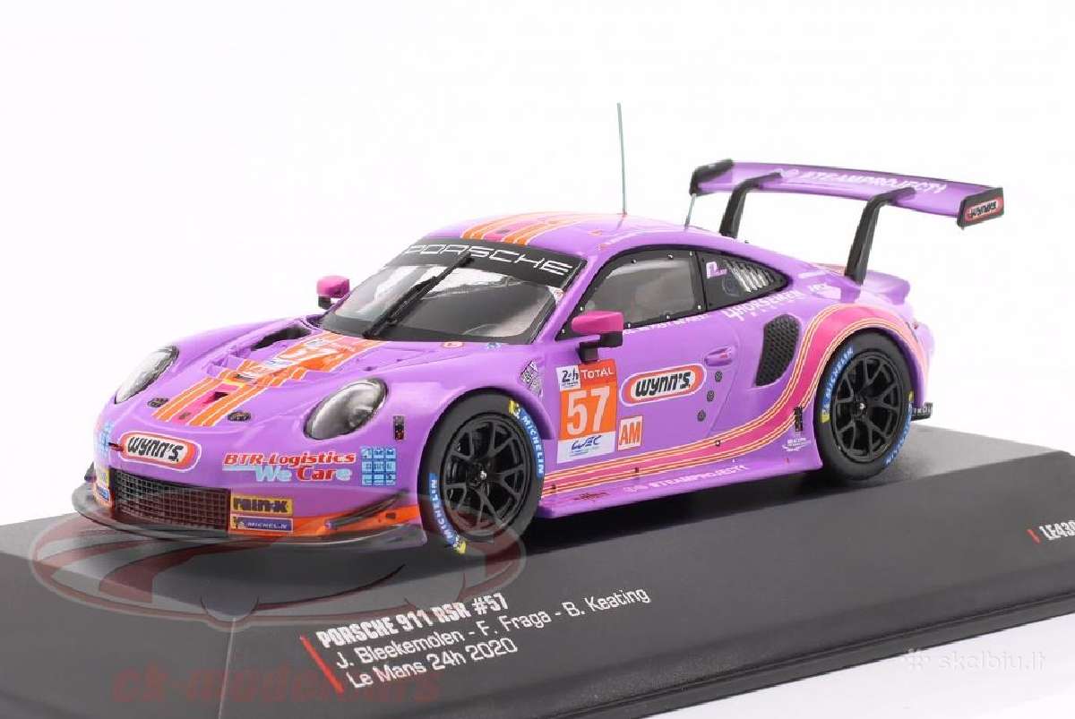Porsche 911 Rsr #57 24h Lemans 2020, 1/43, Ixo