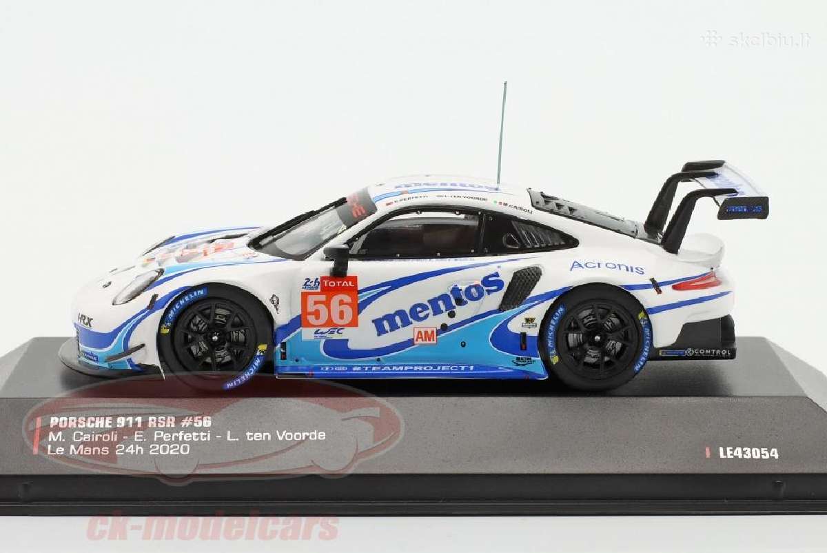 Porsche 911 Rsr #56 24h Lemans 2020, 1/43, Ixo - nuotraukos Nr. 3