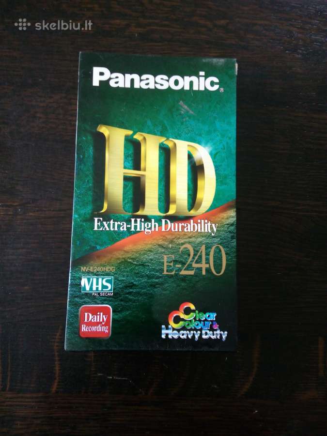 Nauja Pasasonic video kasetė Vhs