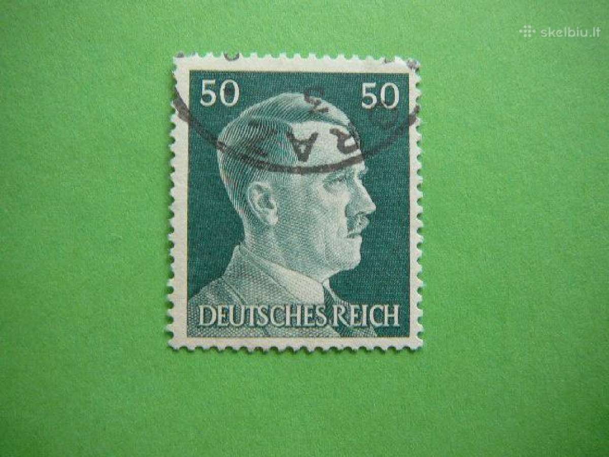 Vadas Vokietija 1941 (50pf) antsp. vkt796a